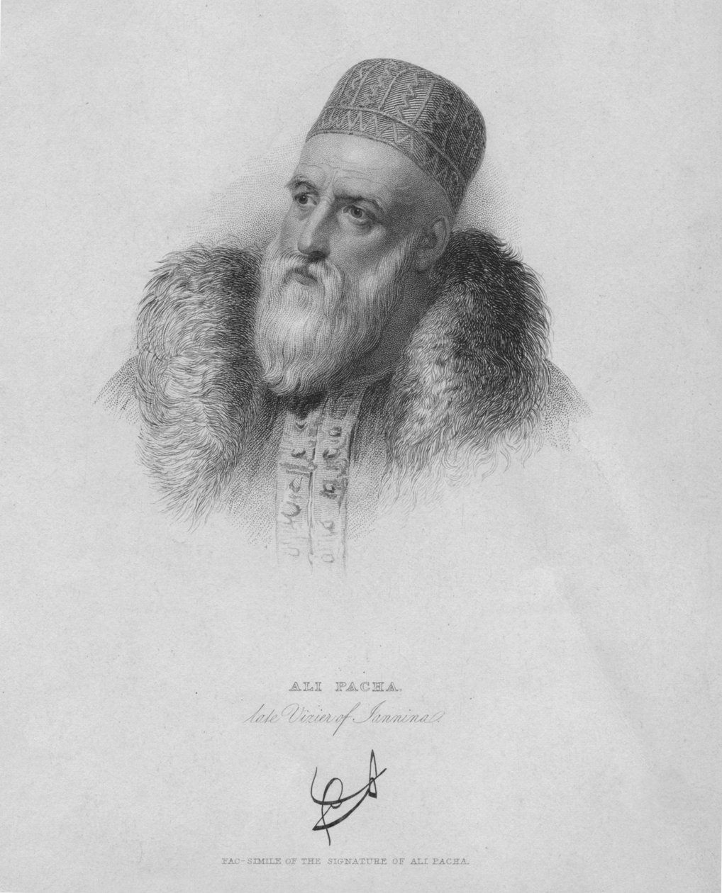 Ali Pacha, 1832. de William Finden