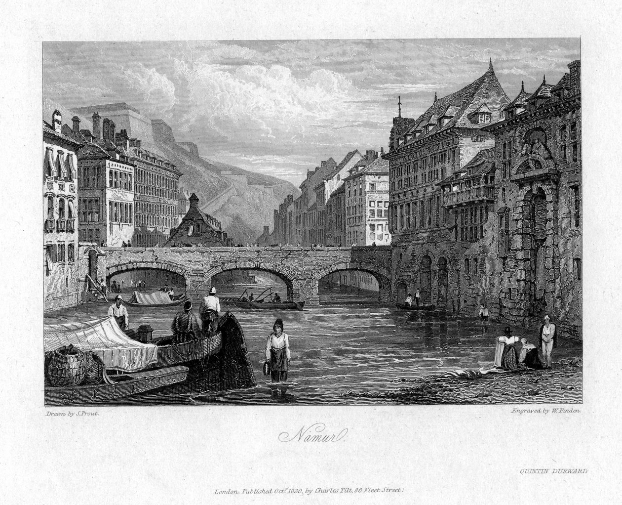 Namur, Bélgica, 1830 de William Finden