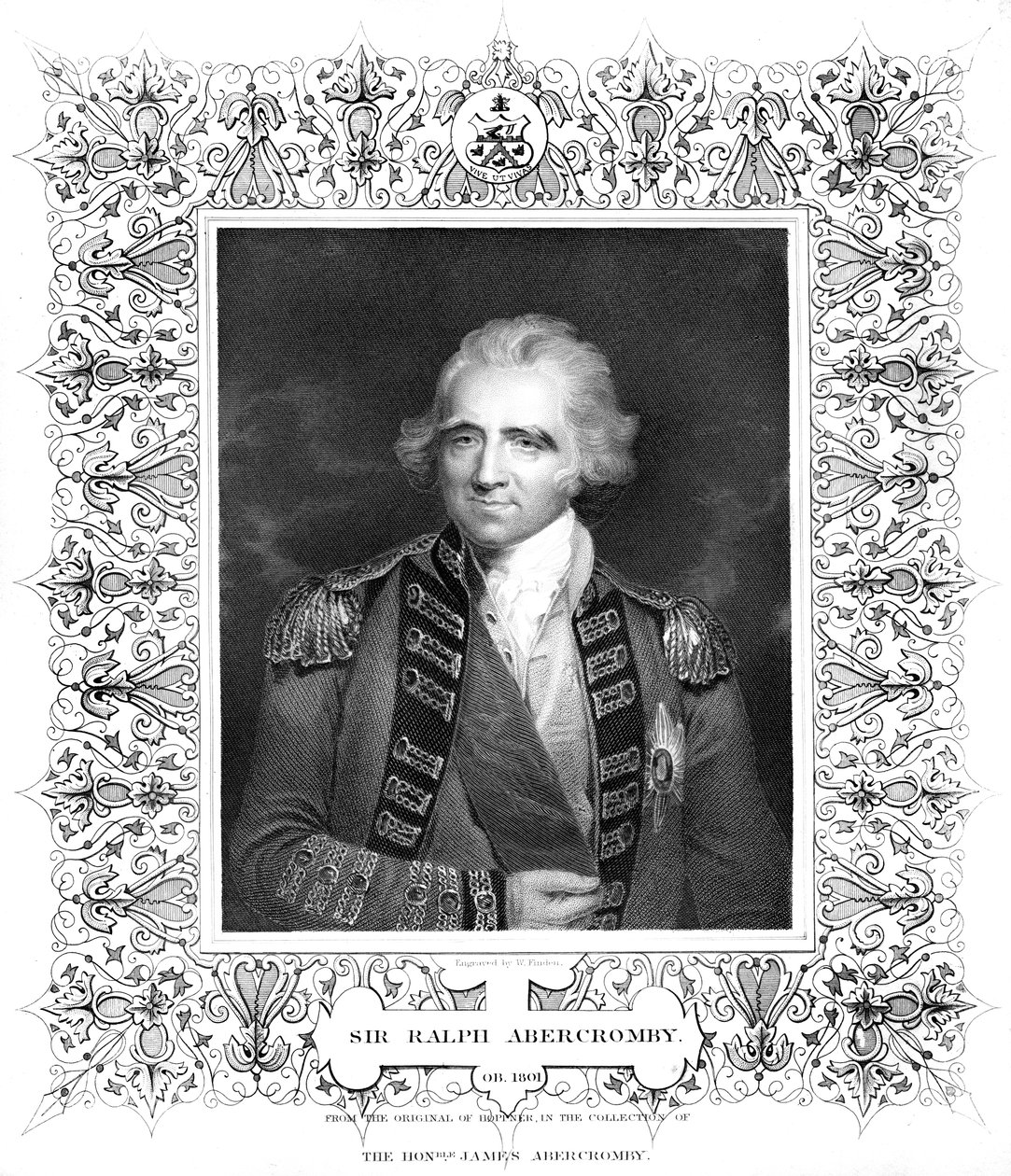 Sir Ralph Abercromby, general britânico. de William Finden