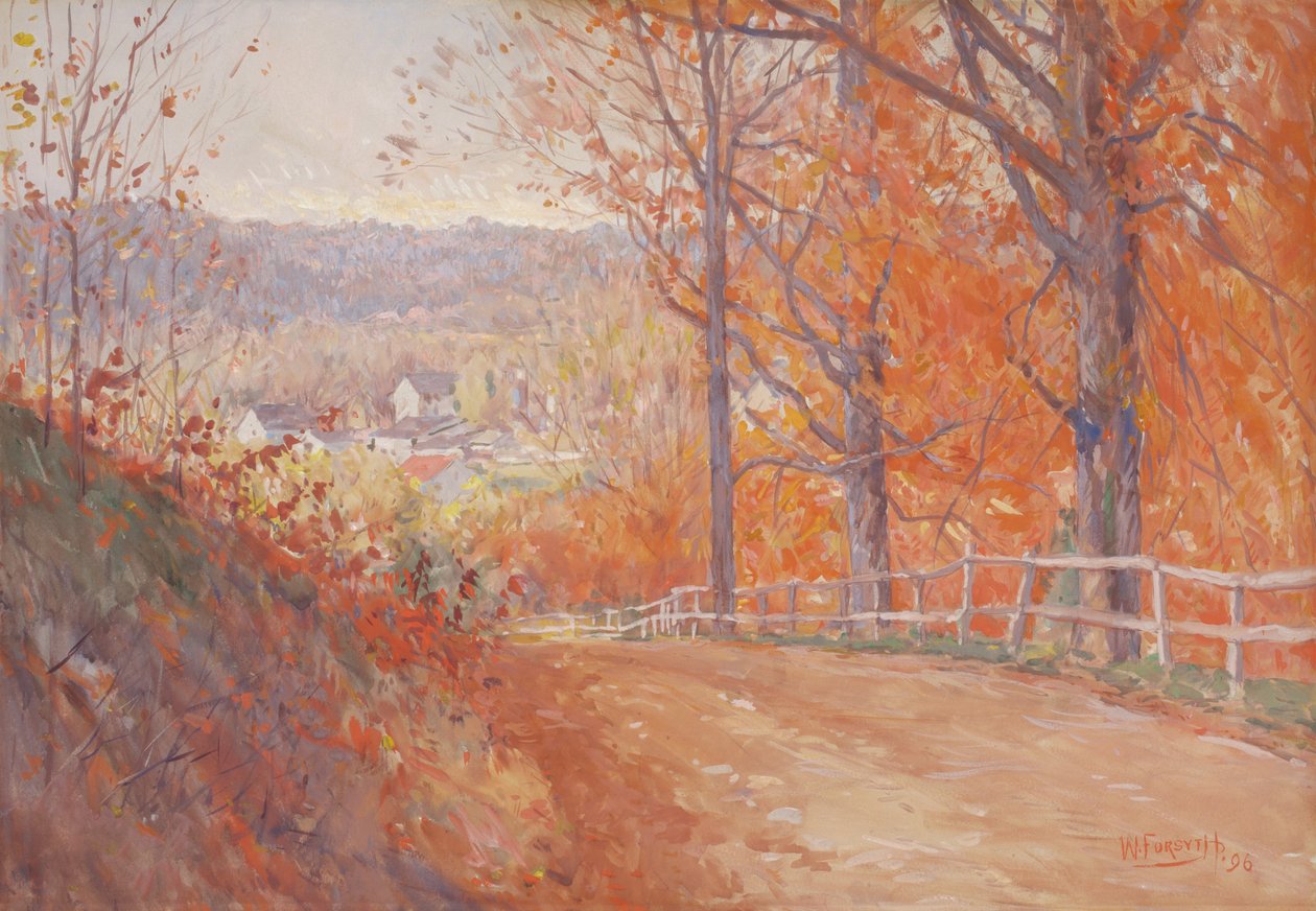Estrada no Outono de William Forsyth