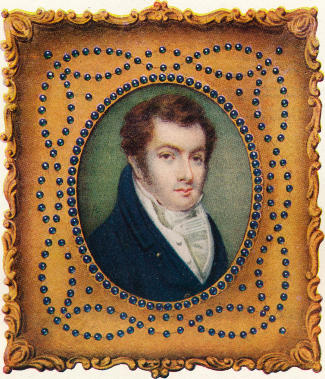 Retrato de Washington Irving, c1820 de William Foy