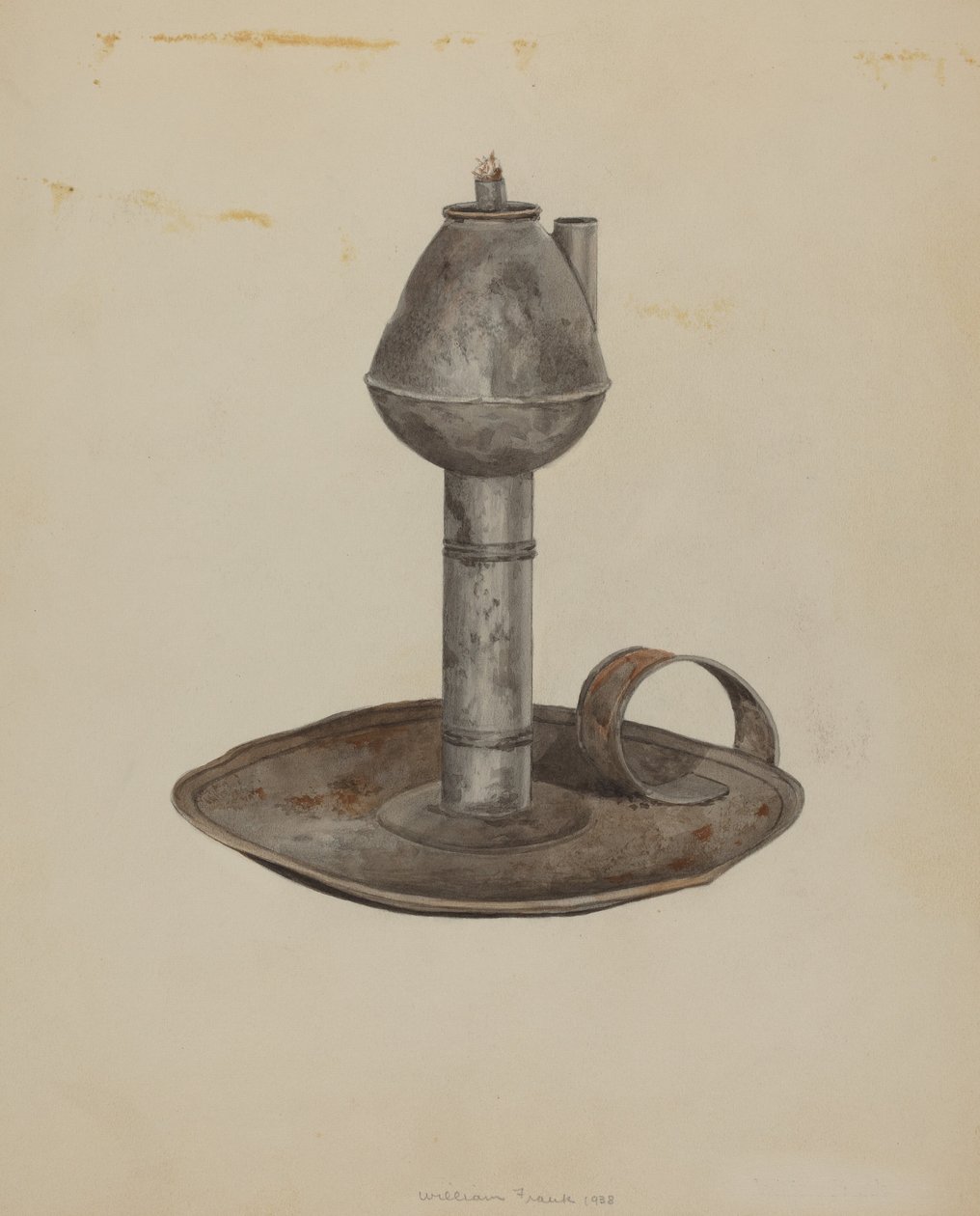 Colonial Lamp, 1938. de William Frank