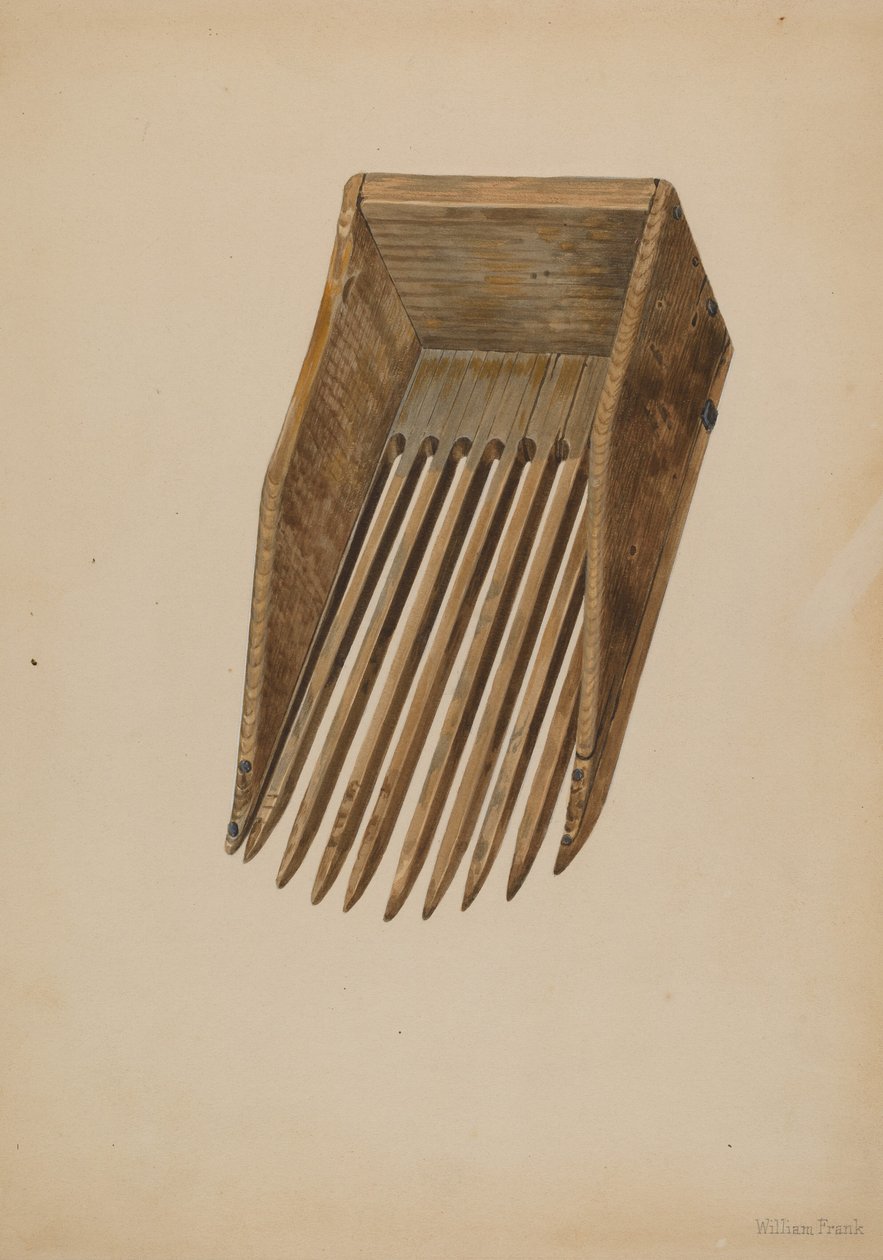 Cranberry Harvesting Scoop, c. 1942. de William Frank