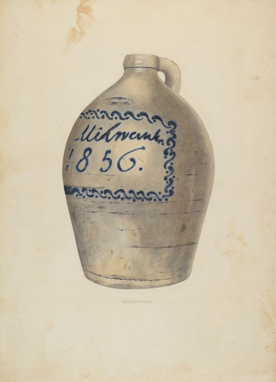 Jug, c. 1937. de William Frank