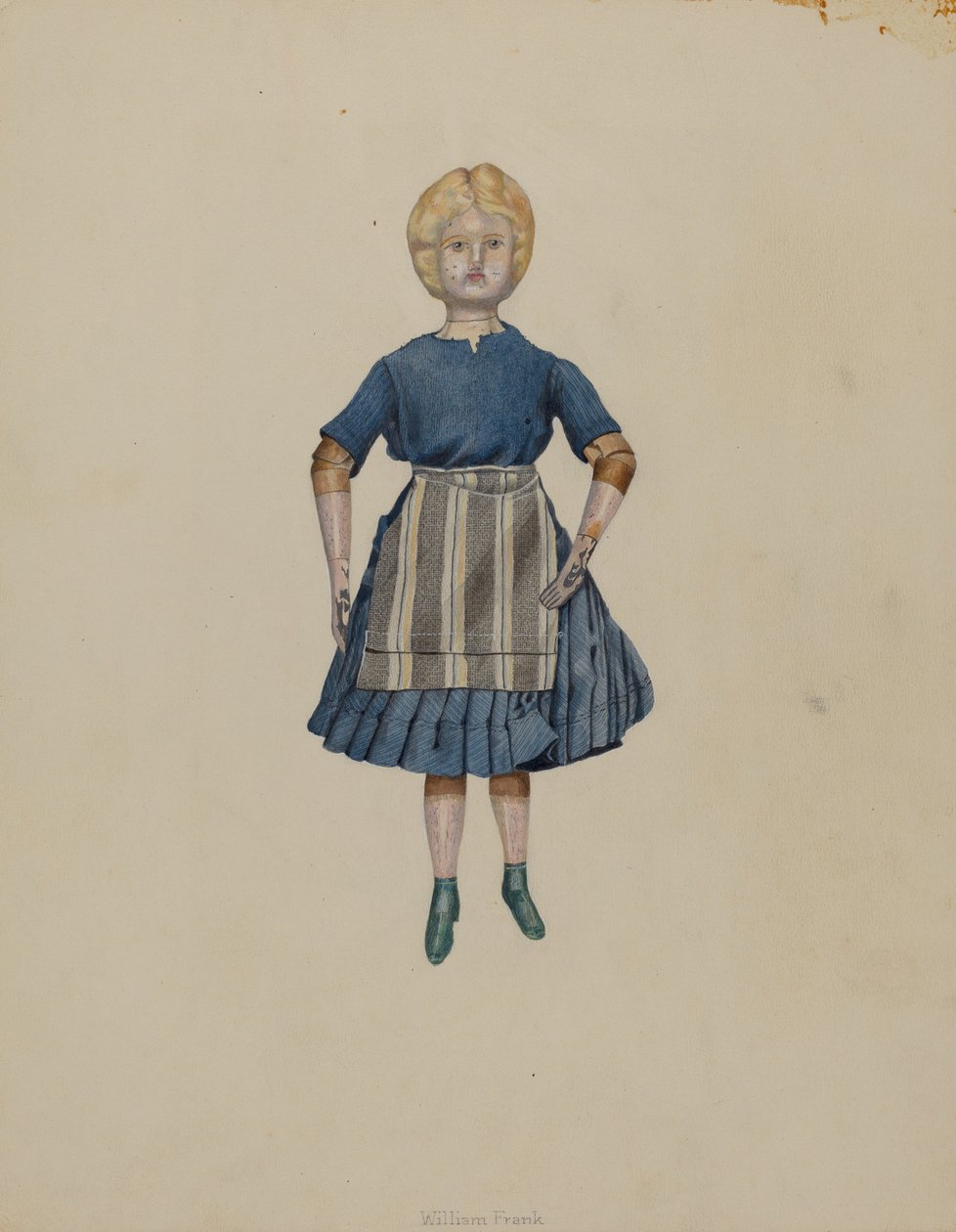 Boneca de Estanho, c. 1937. de William Frank