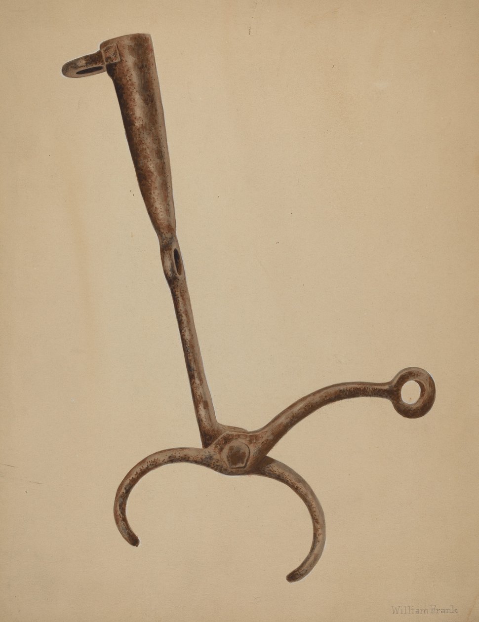 Snubber for Bull, c. 1942. de William Frank