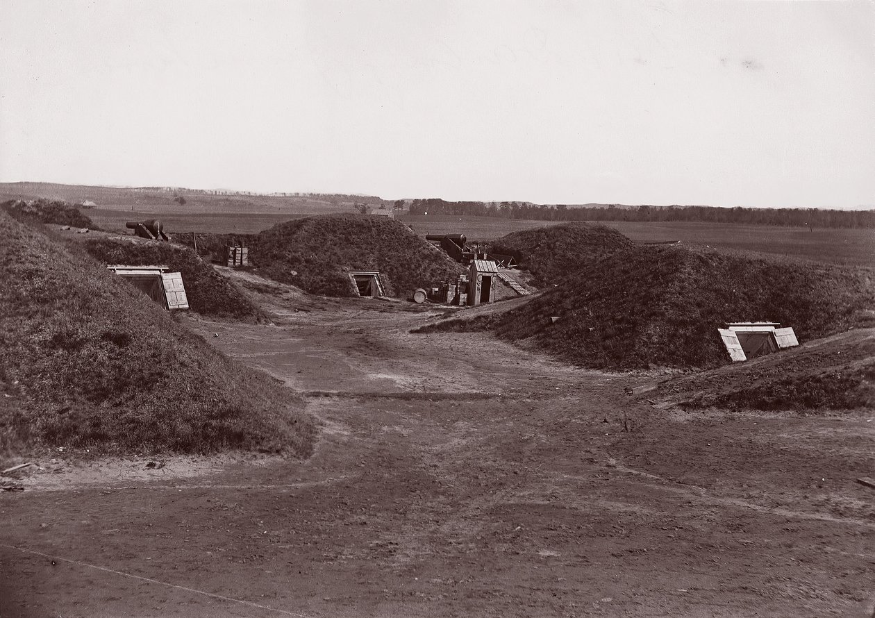 Fort Darling, James River, ca. 1865. de William Frank Browne