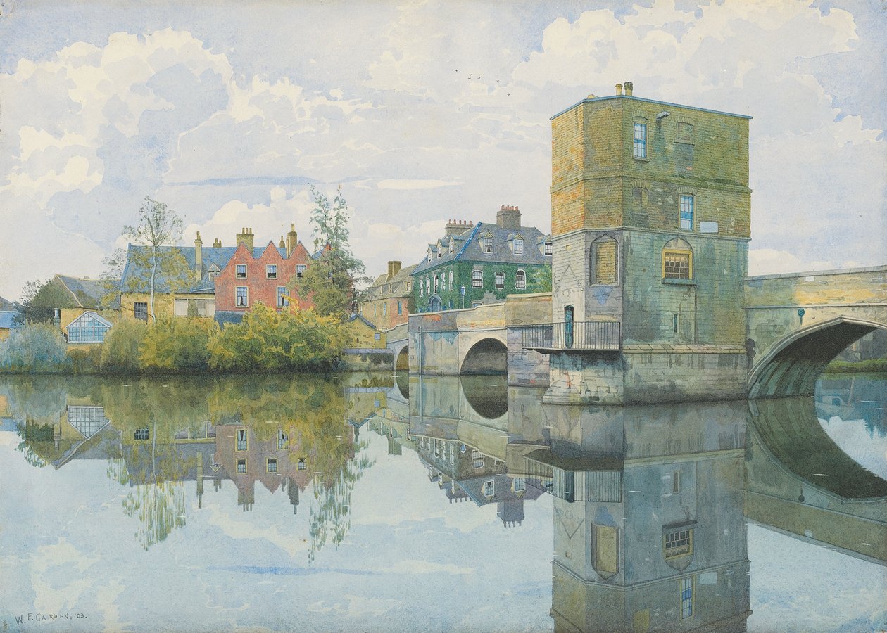 A ponte em St Ives 1903 de William Fraser Garden