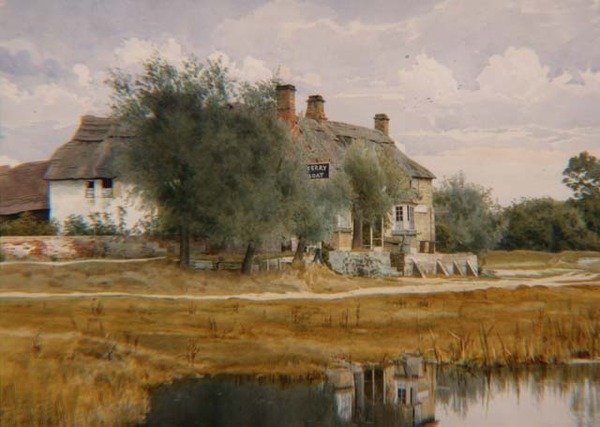 The Ferry Boat Inn, Holywell de William Fraser Garden