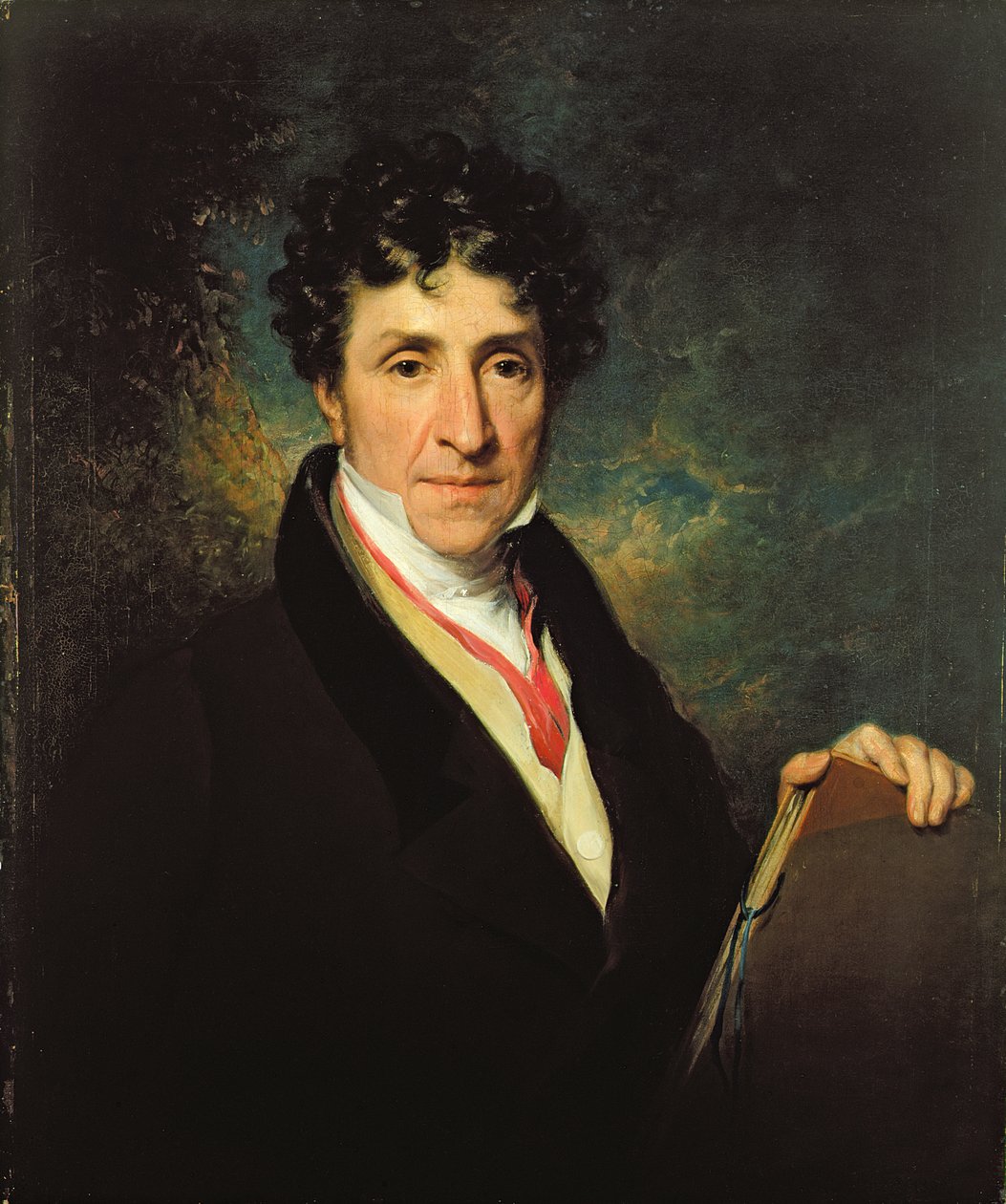 Retrato de Charles Henry Schwanfelder (1774-1837) (óleo sobre tela) de William Frederick