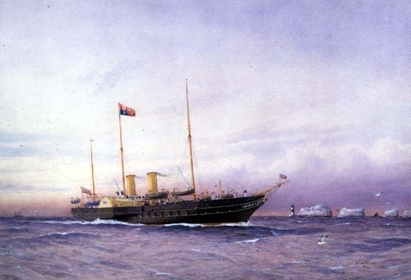 H.M. Yacht Osborne de William Frederick Mitchell