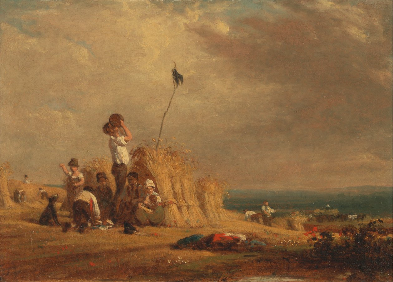 Descanso de meio-dia, Colheita de William Frederick Witherington