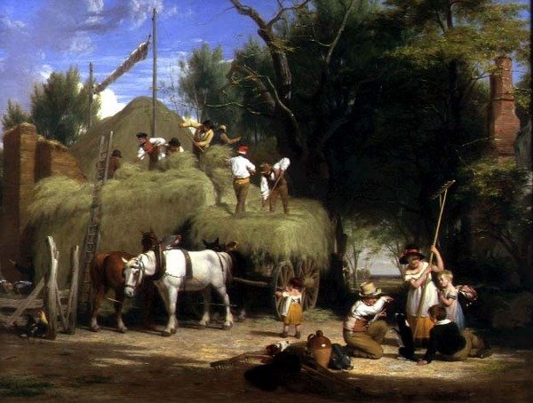 Empilhamento de feno de William Frederick Witherington