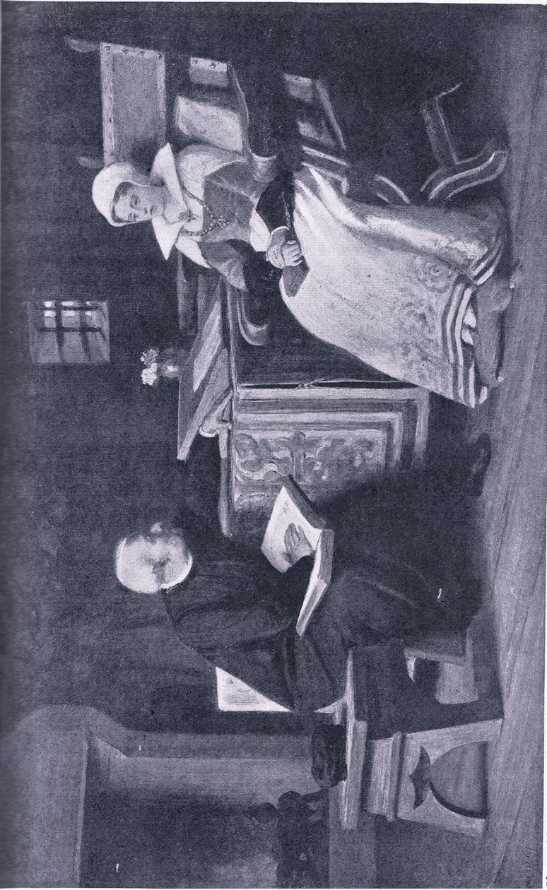 Lady Jane Grey na Torre, ilustração da Biblioteca Mundial de Melhores Livros, c.1940 de William Frederick Yeames
