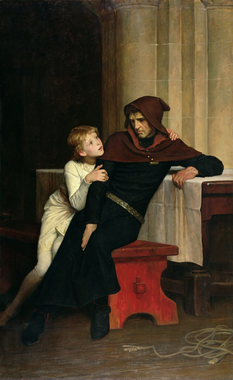 Príncipe Artur e Príncipe Huberto de William Frederick Yeames