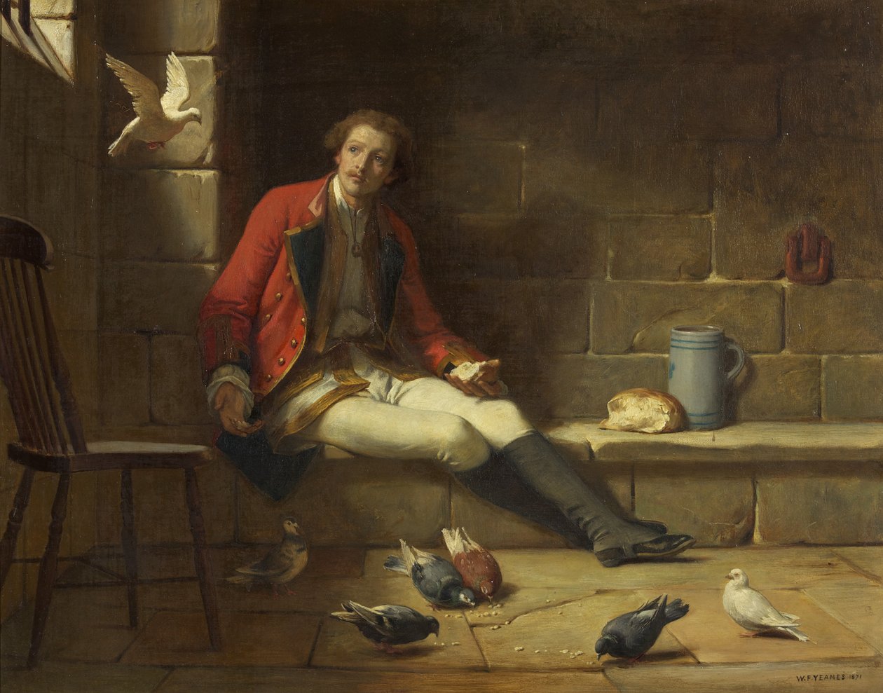 O prisioneiro e seus convidados de William Frederick Yeames