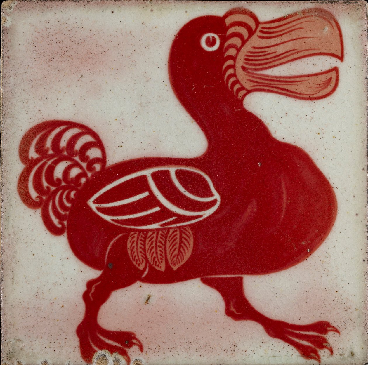 Azulejo com dodô, 1882-1888 de William Frend De Morgan