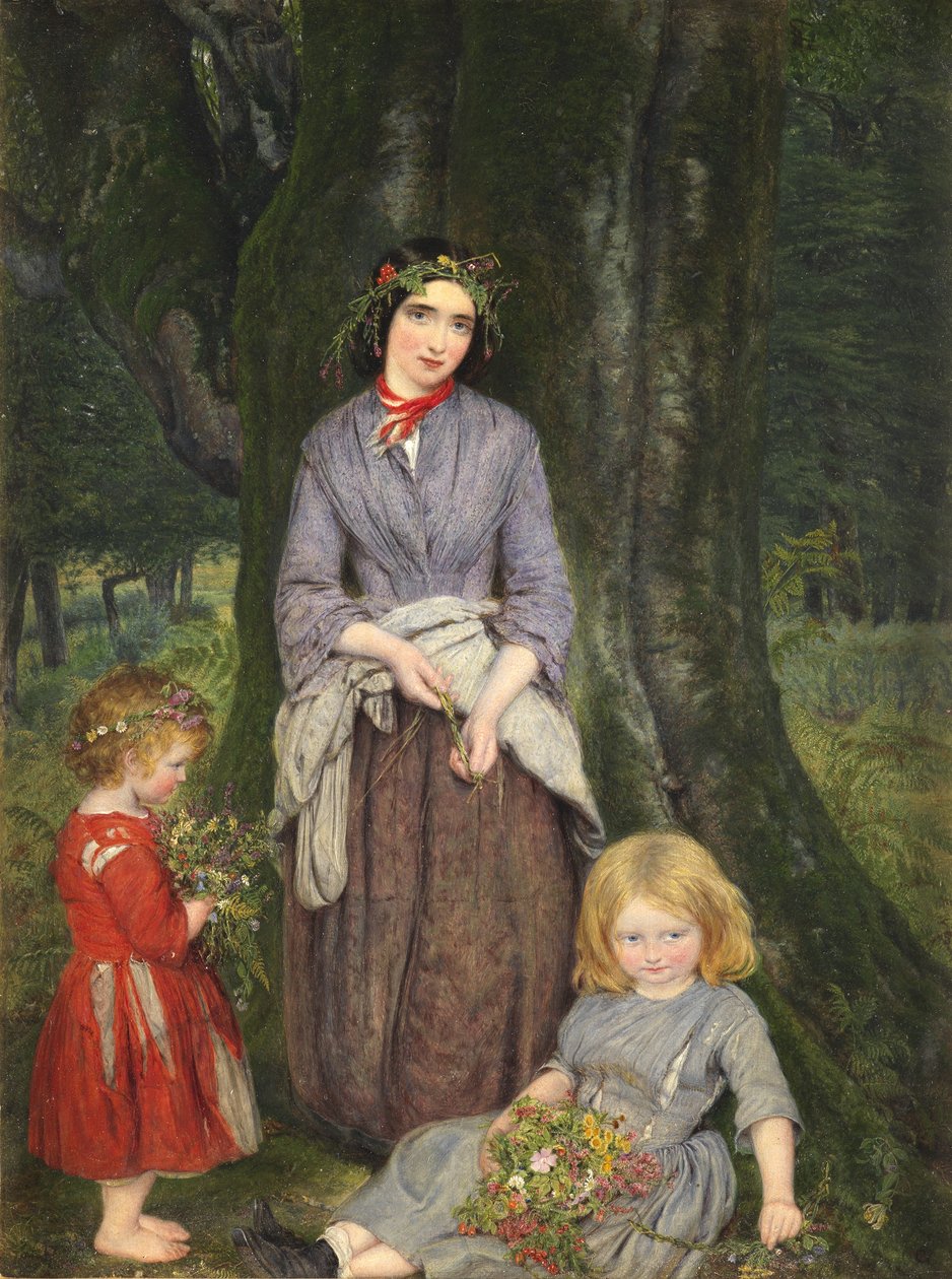 Menina flor de William Gale