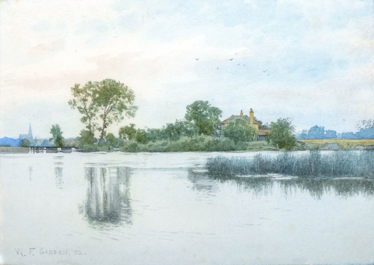 Do outro lado do Ouse até Hemingford Abbots de William Garden Fraser
