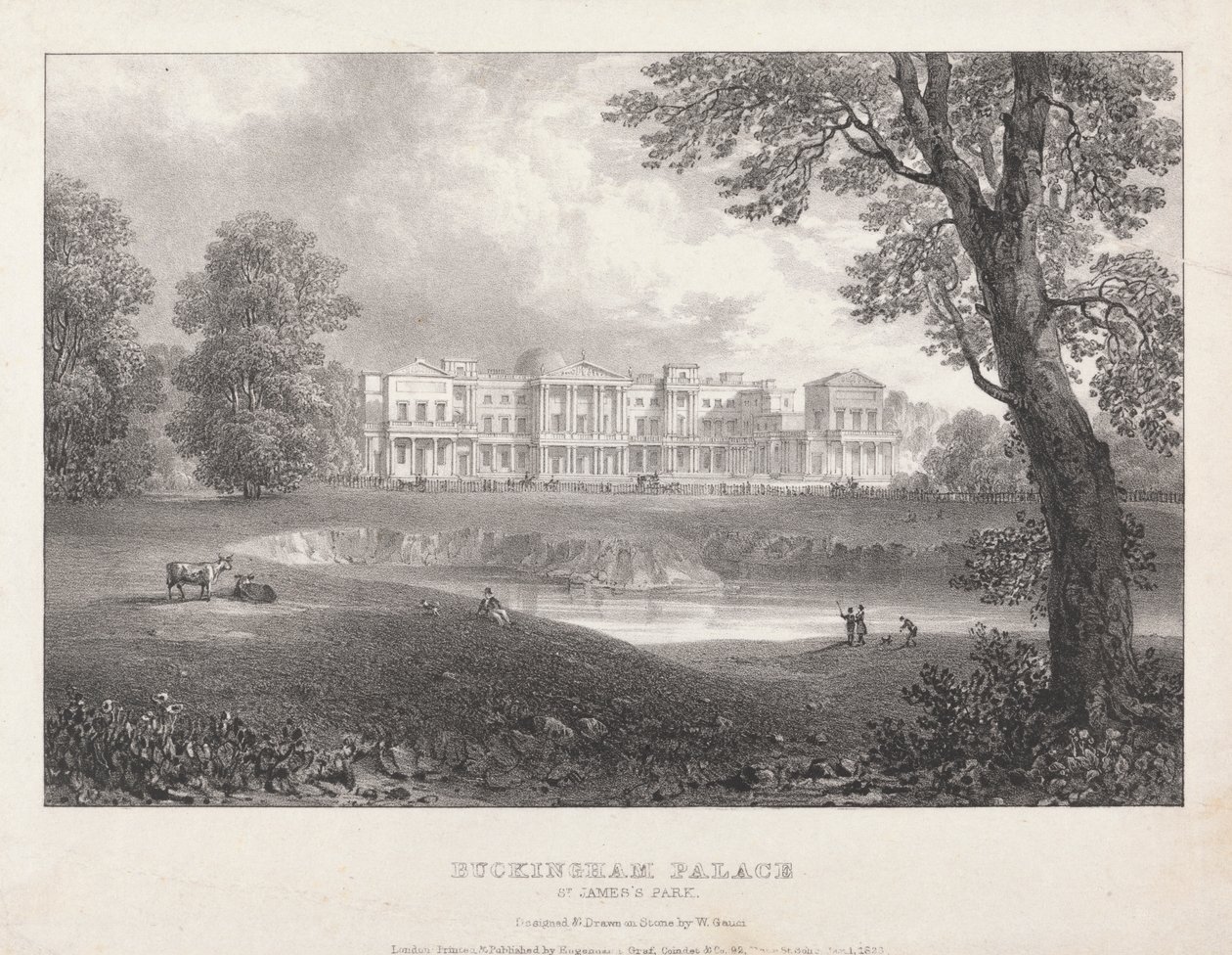 Palácio de Buckingham de William Gauci