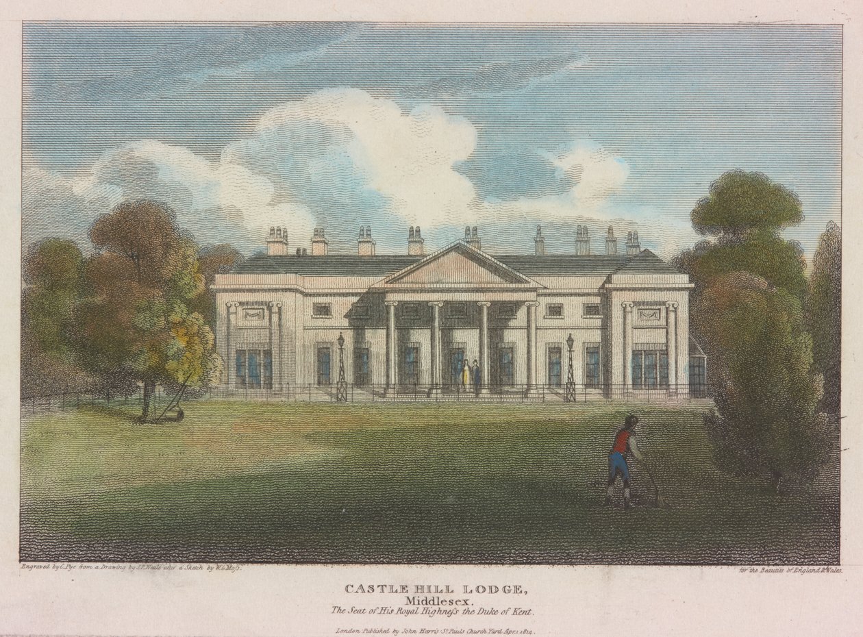 Castle Hill Lodge, Middlesex de William George Moss