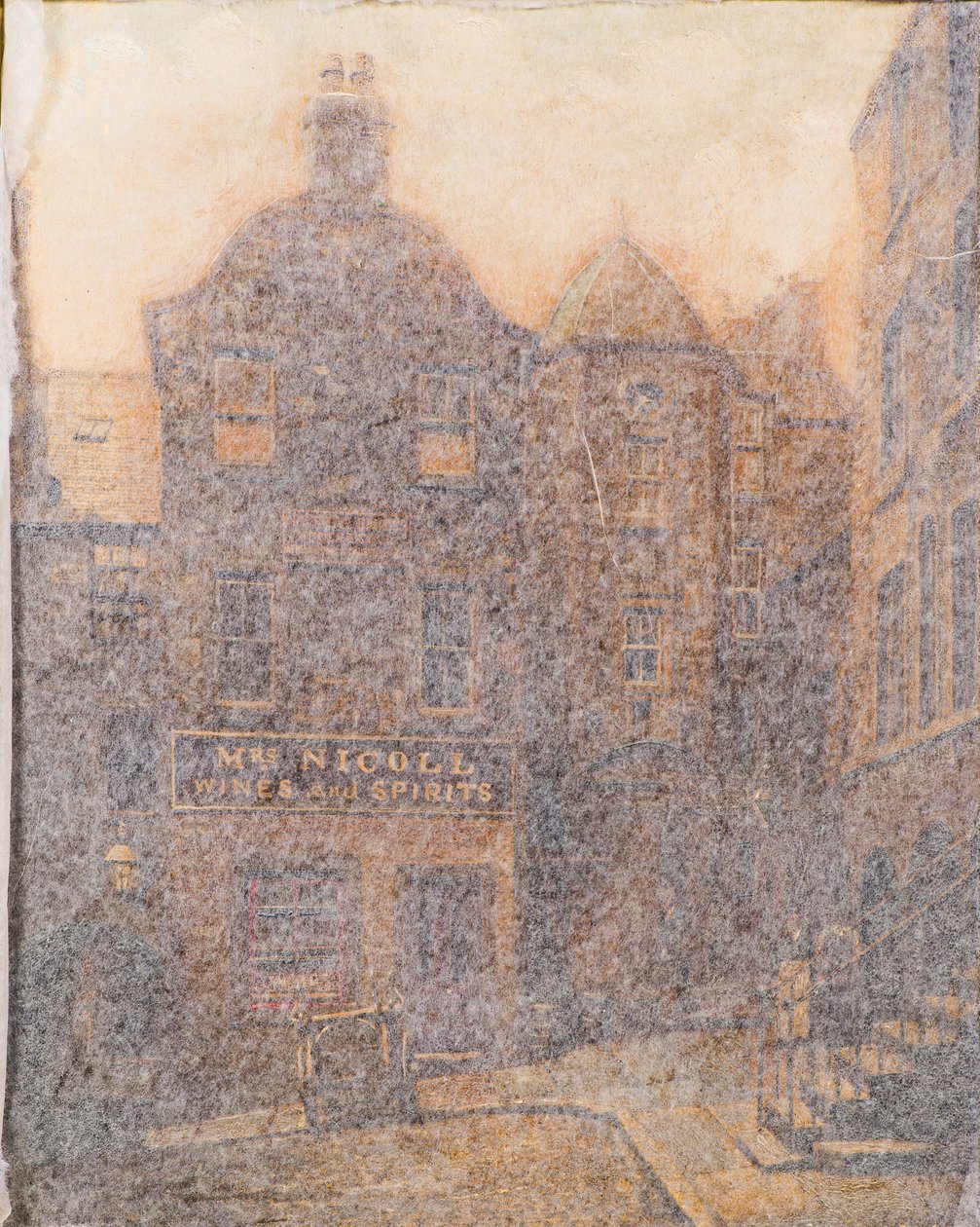Bakers &39;Union HQ in the Vaults and Strathmartine&39;s Lodging, Dundee de William Gibb