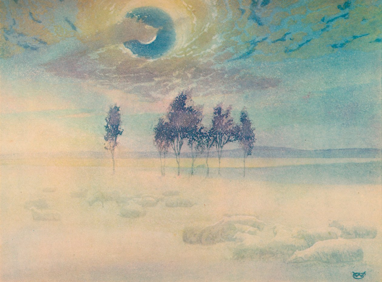 Névoa de outubro, c1920, 1928 de William Giles