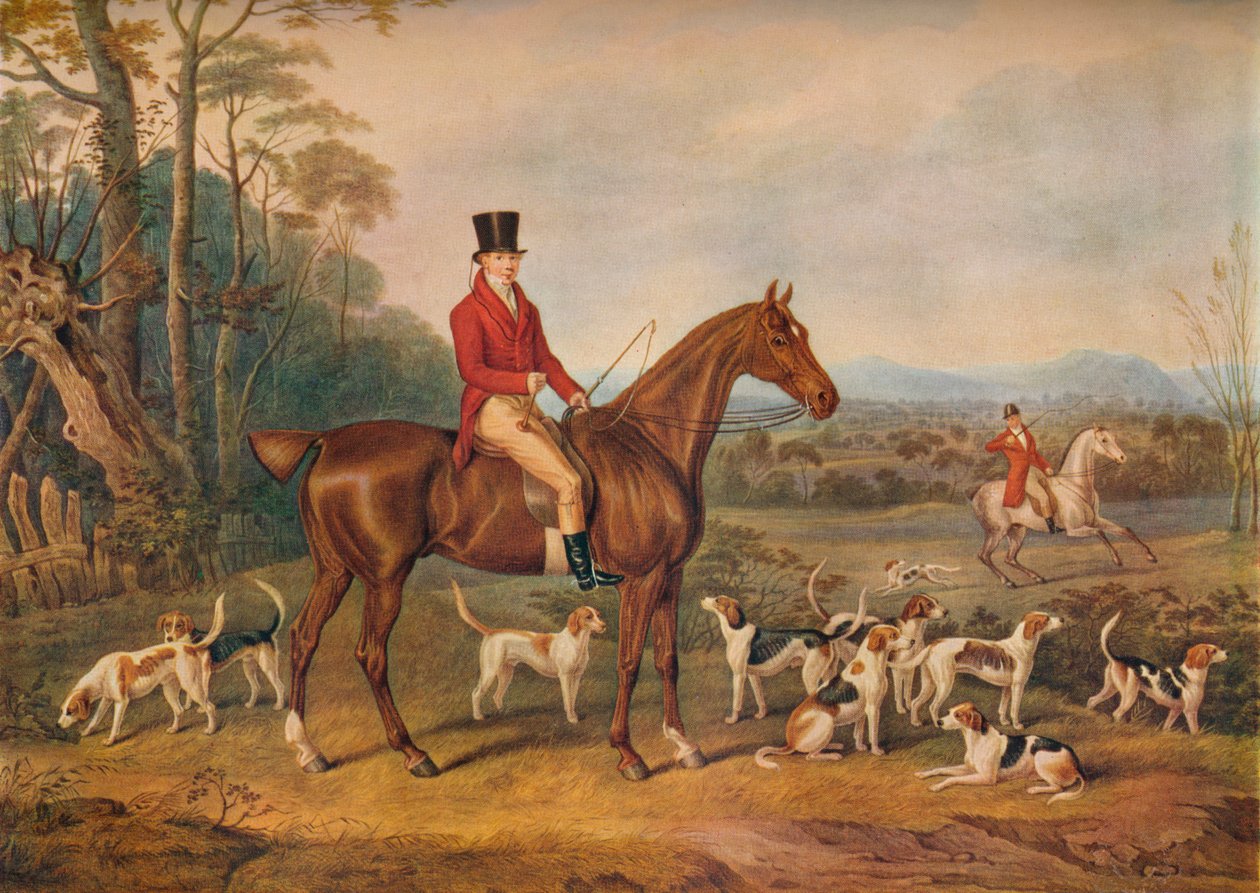 "John Mytton, Esq., Halston, Salop", século XIX. de William Giller