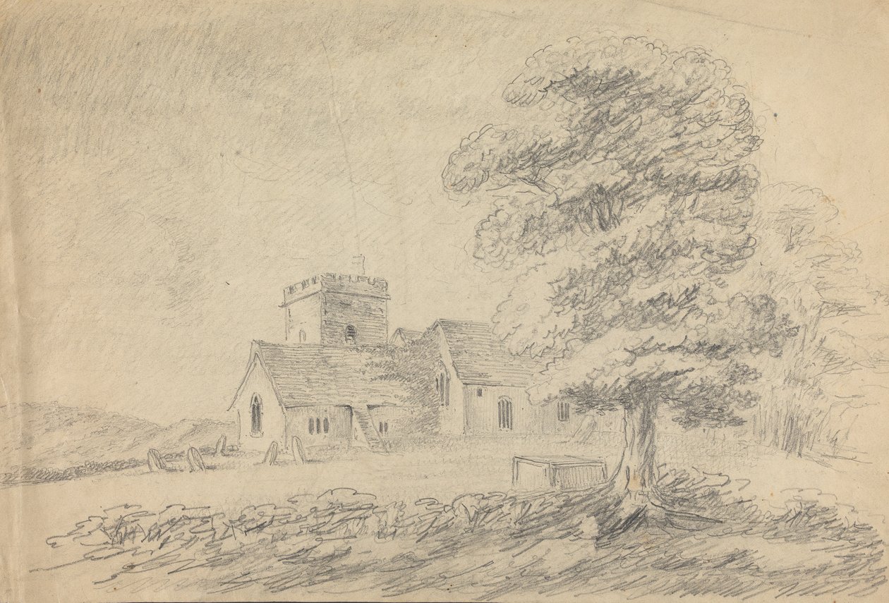 Vista da Igreja de Boldre de William Gilpin