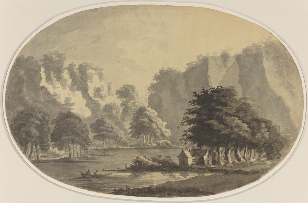Vista de Ullswater de William Gilpin