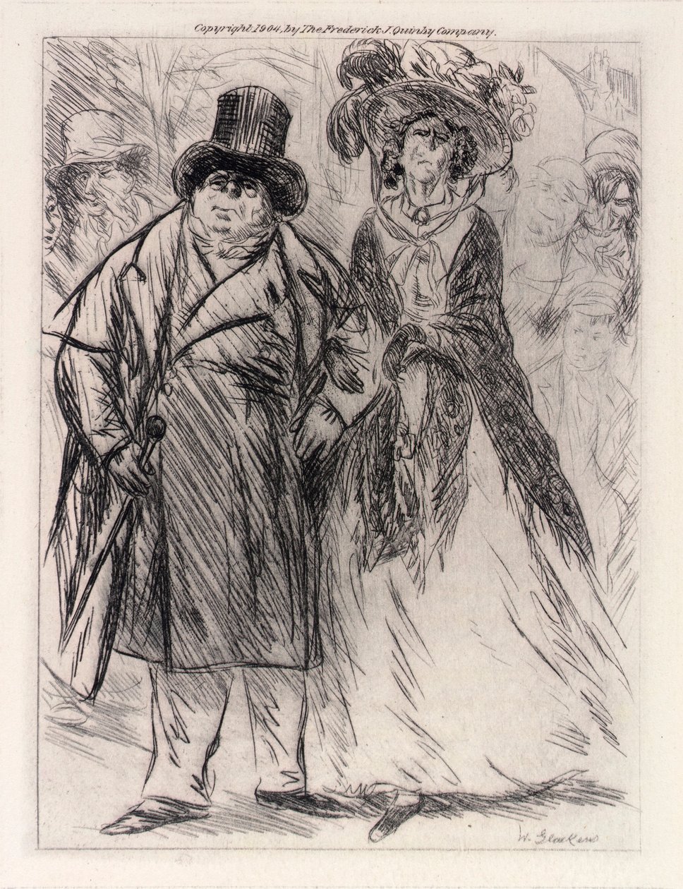 Sr. e Sra. Mollet de William Glackens