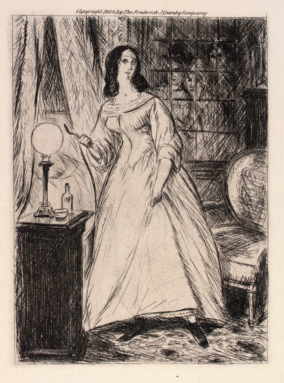 Sim, boa mamã, sim - vou guardar a tua colher de prata de William Glackens