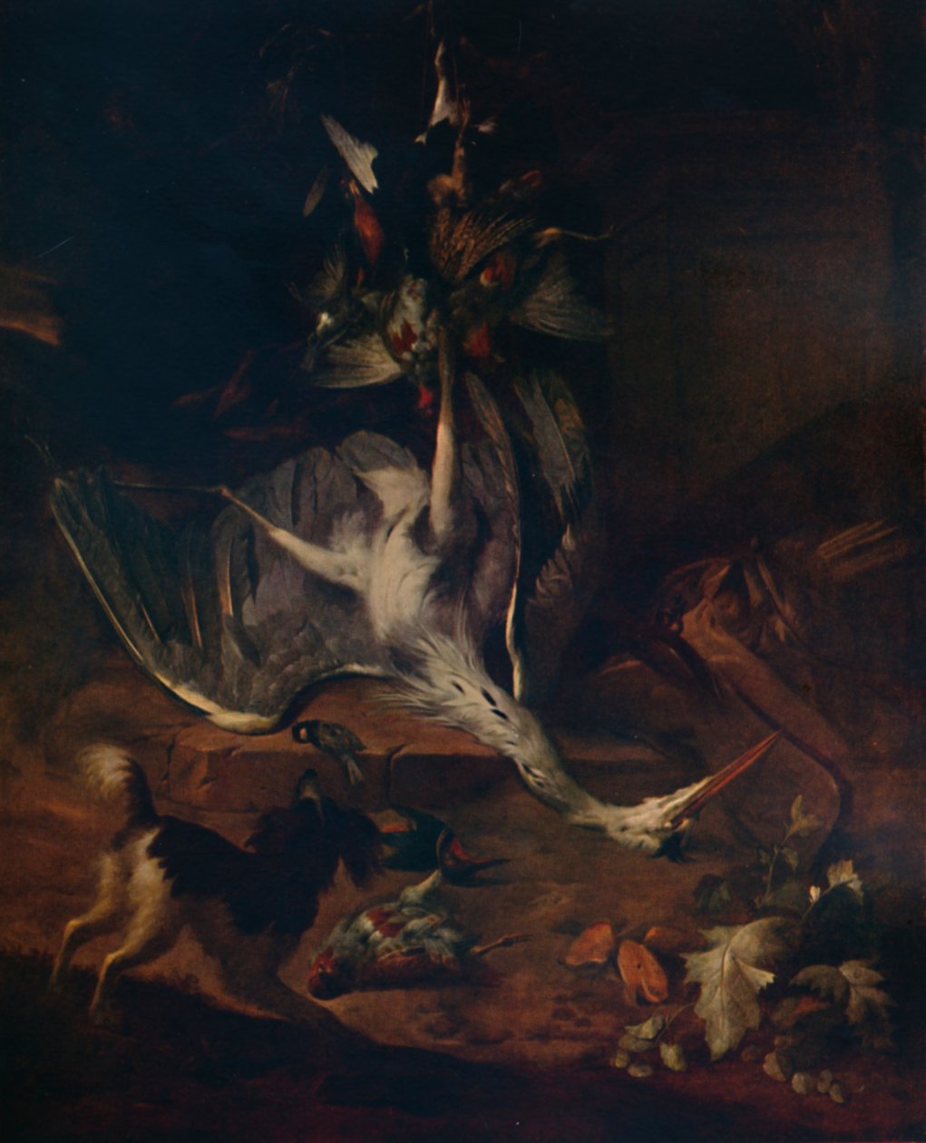 Ainda vida e jogo inoperante, c1680, 1935 de William Gowe Ferguson