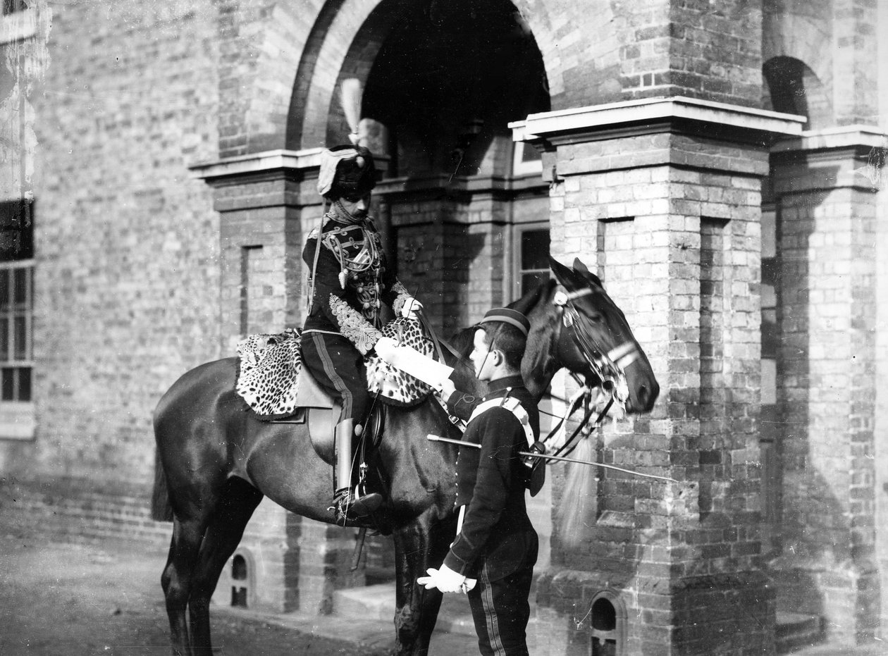 Oficial dos 3 Hussardos, c.1890s de William Gregory