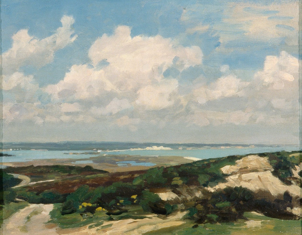 Paisagem (óleo sobre tela) de William Gunning King