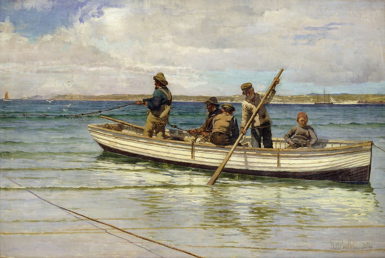 Transporte na captura, 1884 de William H. Bartlett