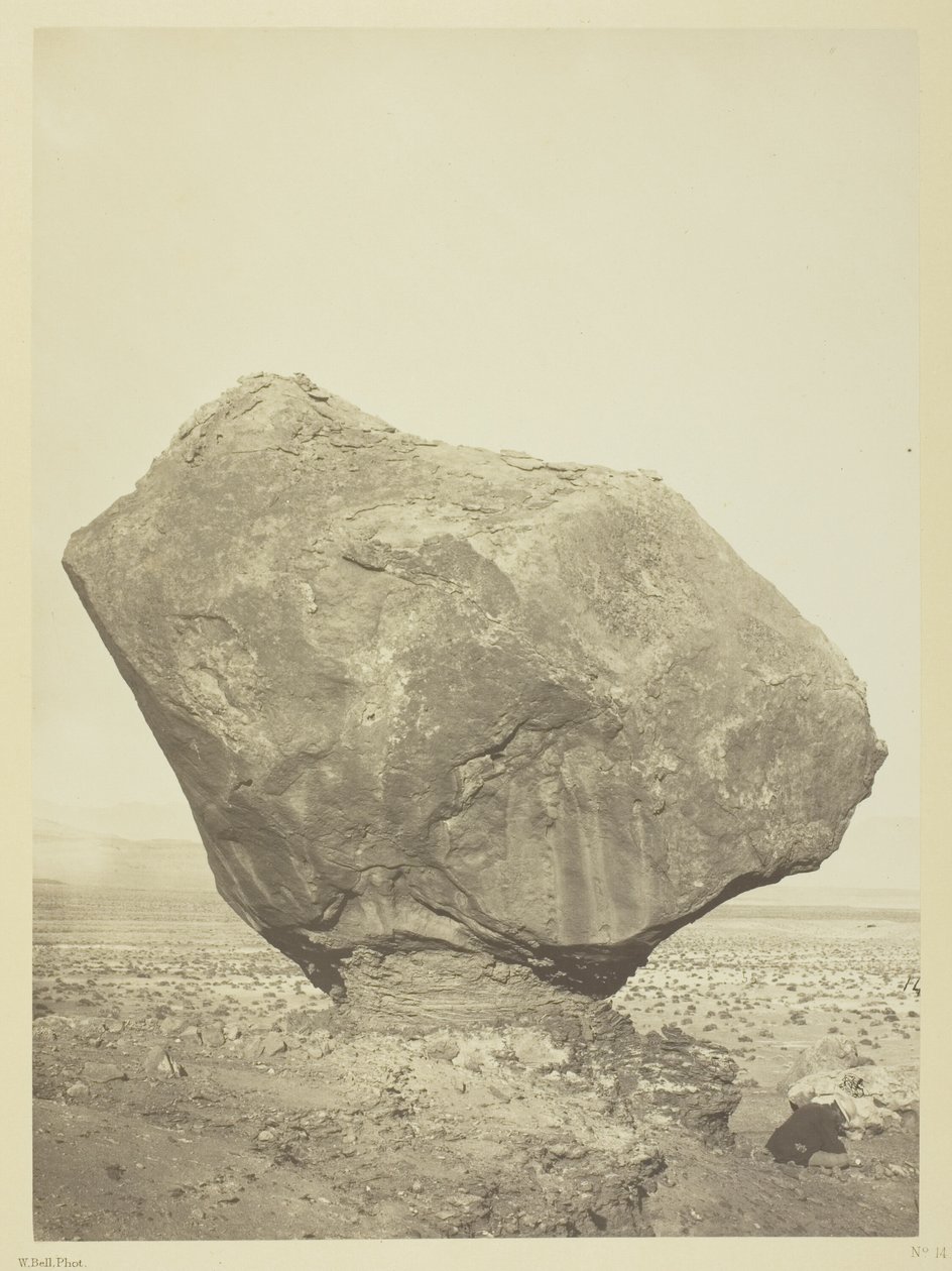 Rocha empoleirada, Rocker Creek, Arizona de William H. Bell