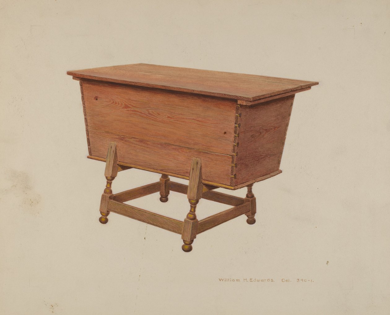 Dough Bin, c. 1939. de William H Edwards