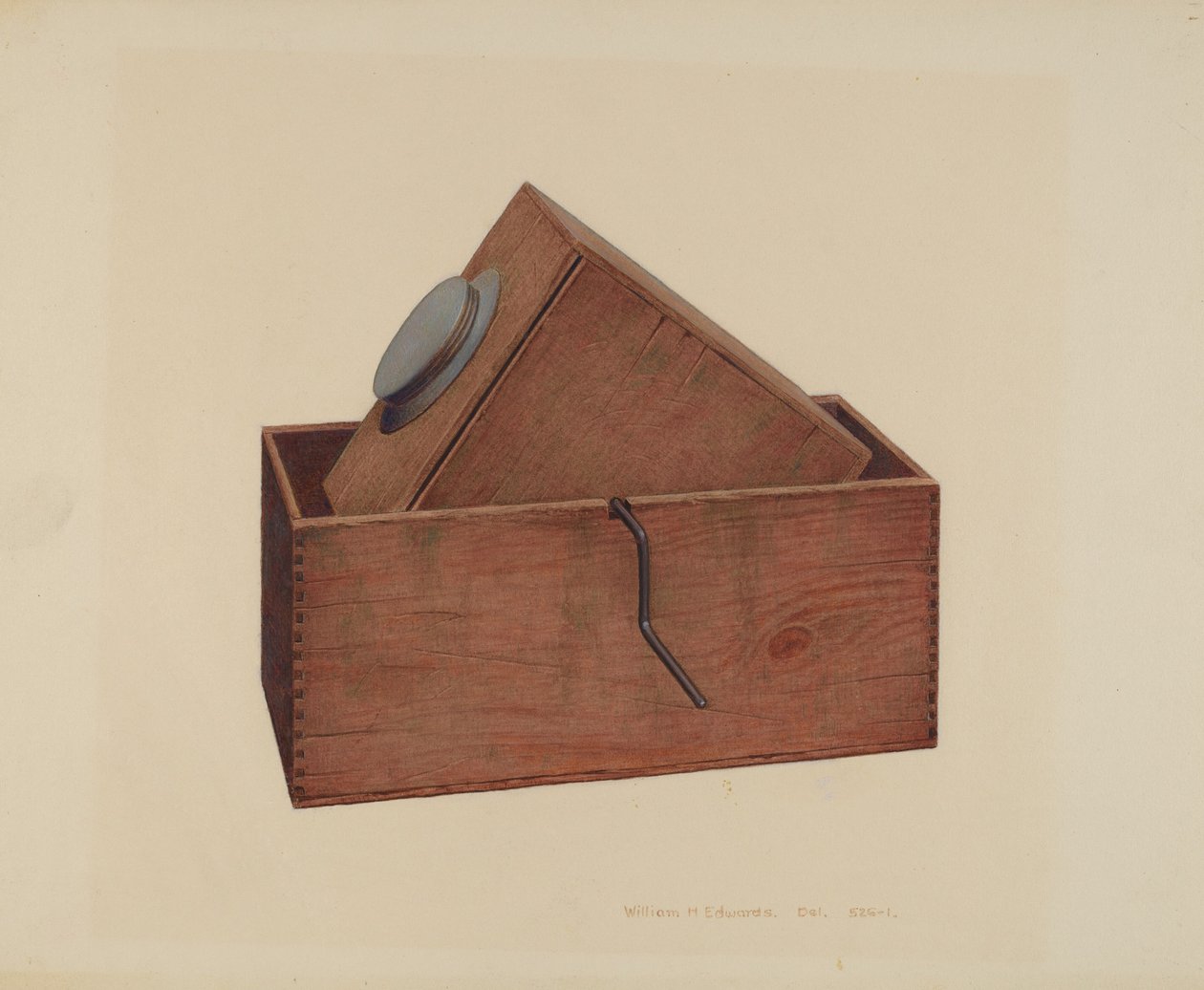 Ice Cream Freezer, c. 1939. de William H Edwards