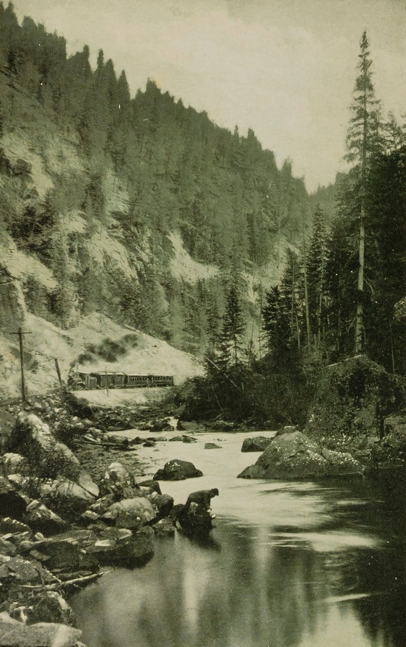Os Cañons do Colorado de William H. Jackson