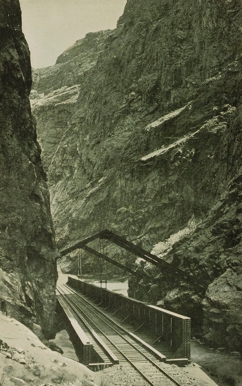 Os Cañons do Colorado de William H. Jackson