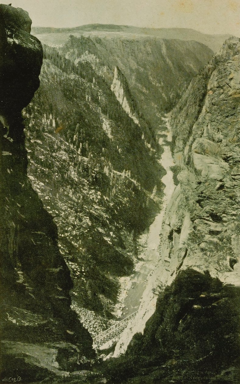 Os Cañons do Colorado de William H. Jackson