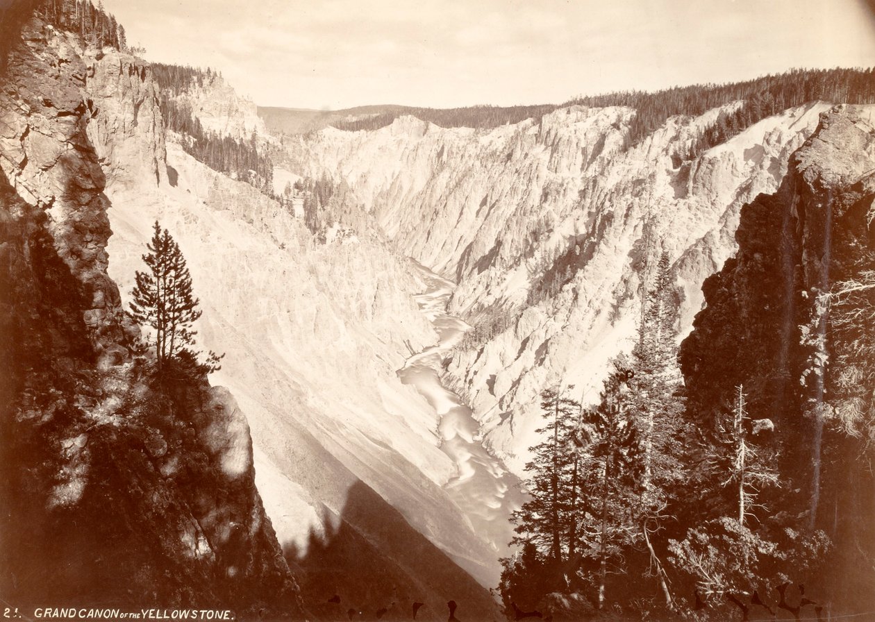Parque Nacional de Yellowstone de William H. Jackson