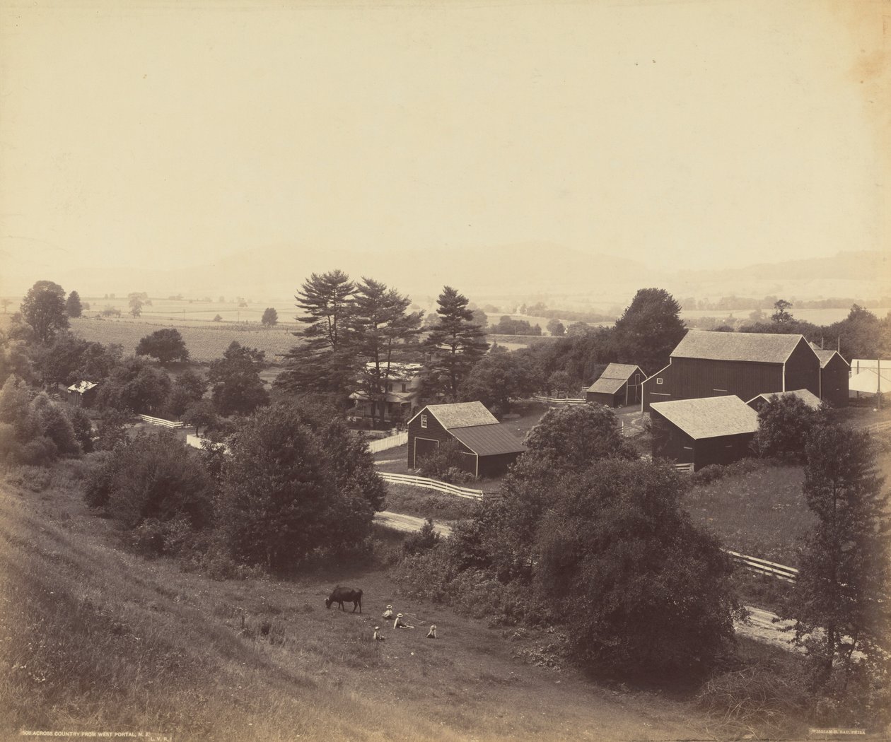 Across Country from West Portal, N.J. de William H. Rau