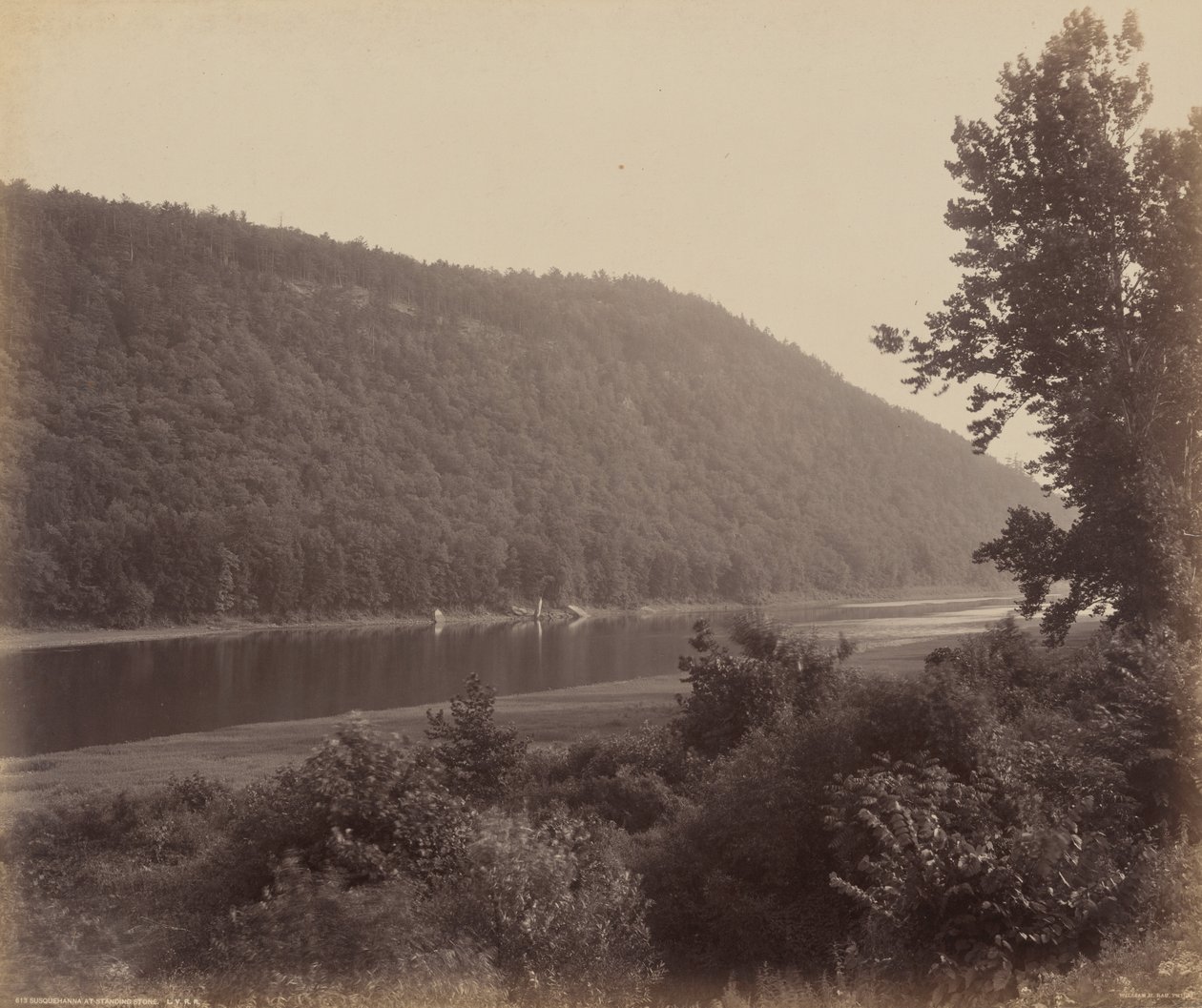 Susquehanna em Standing Stone de William H. Rau