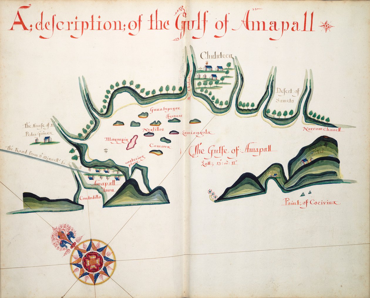 Descrição do Golfo de Ampall de William Hack