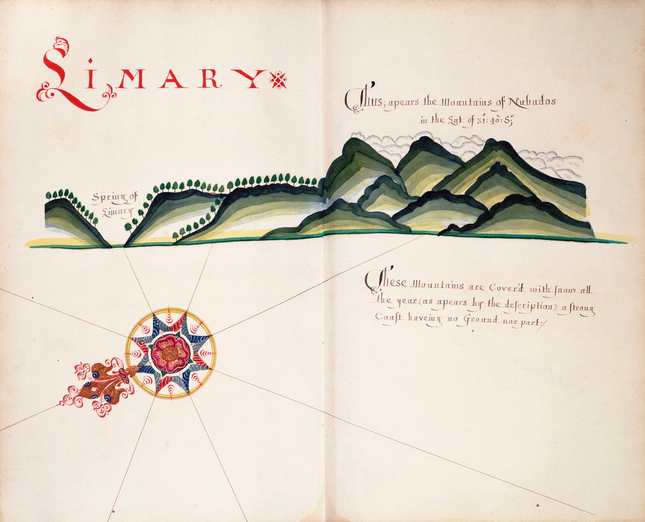 Limary, costa sul-americana do Pacífico de William Hack