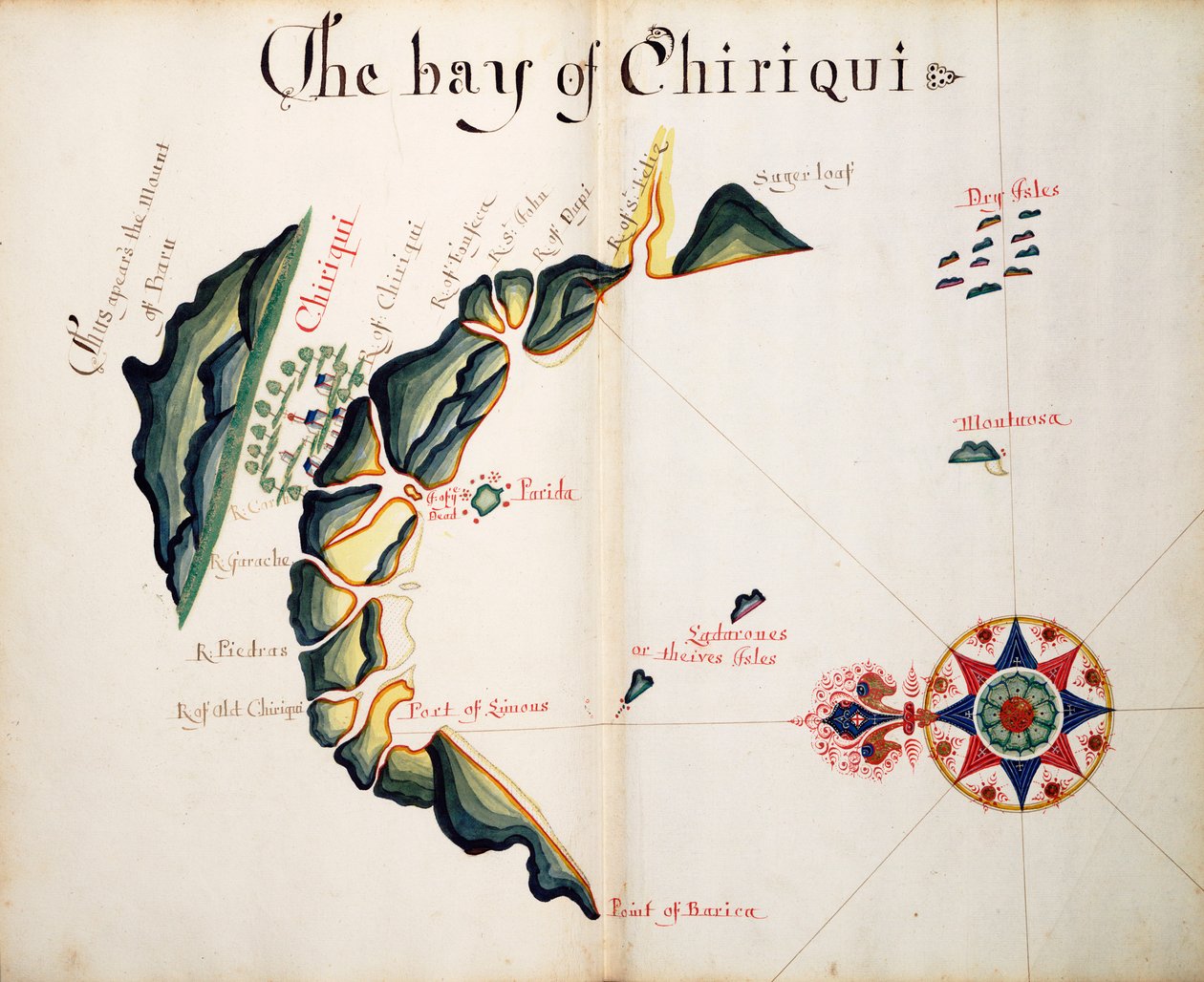 A Baía de Chiriqui de William Hack