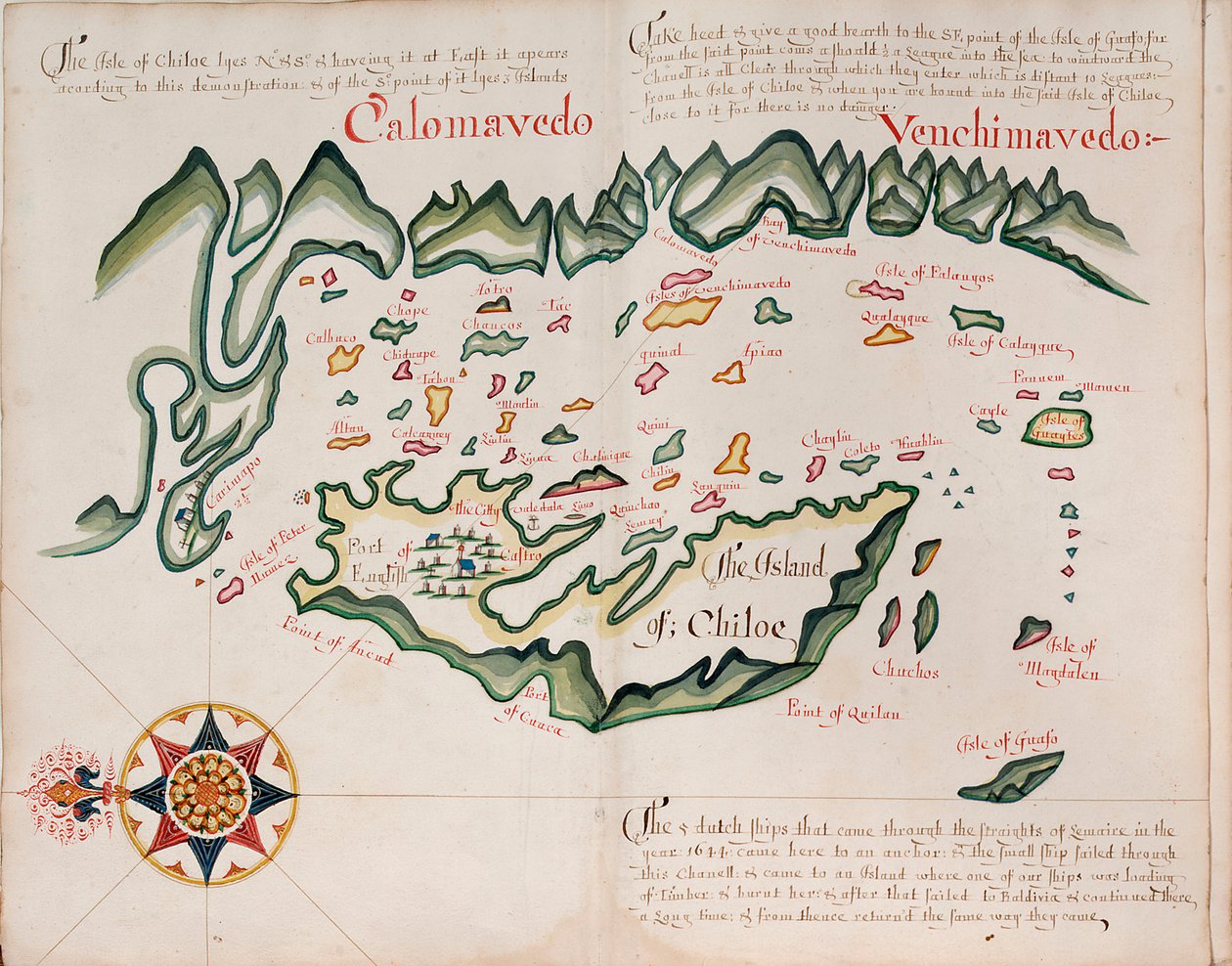 A ilha de Chiloé de William Hack