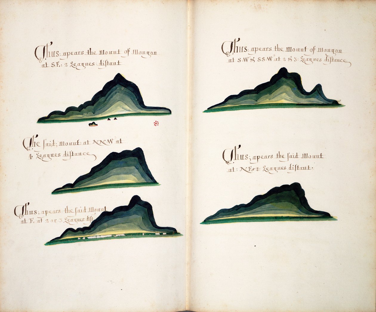 Vistas do Cerro Mongon de William Hack